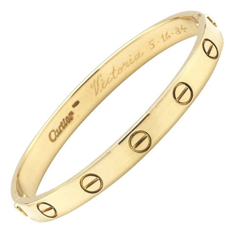 cartier love bracelet engraving